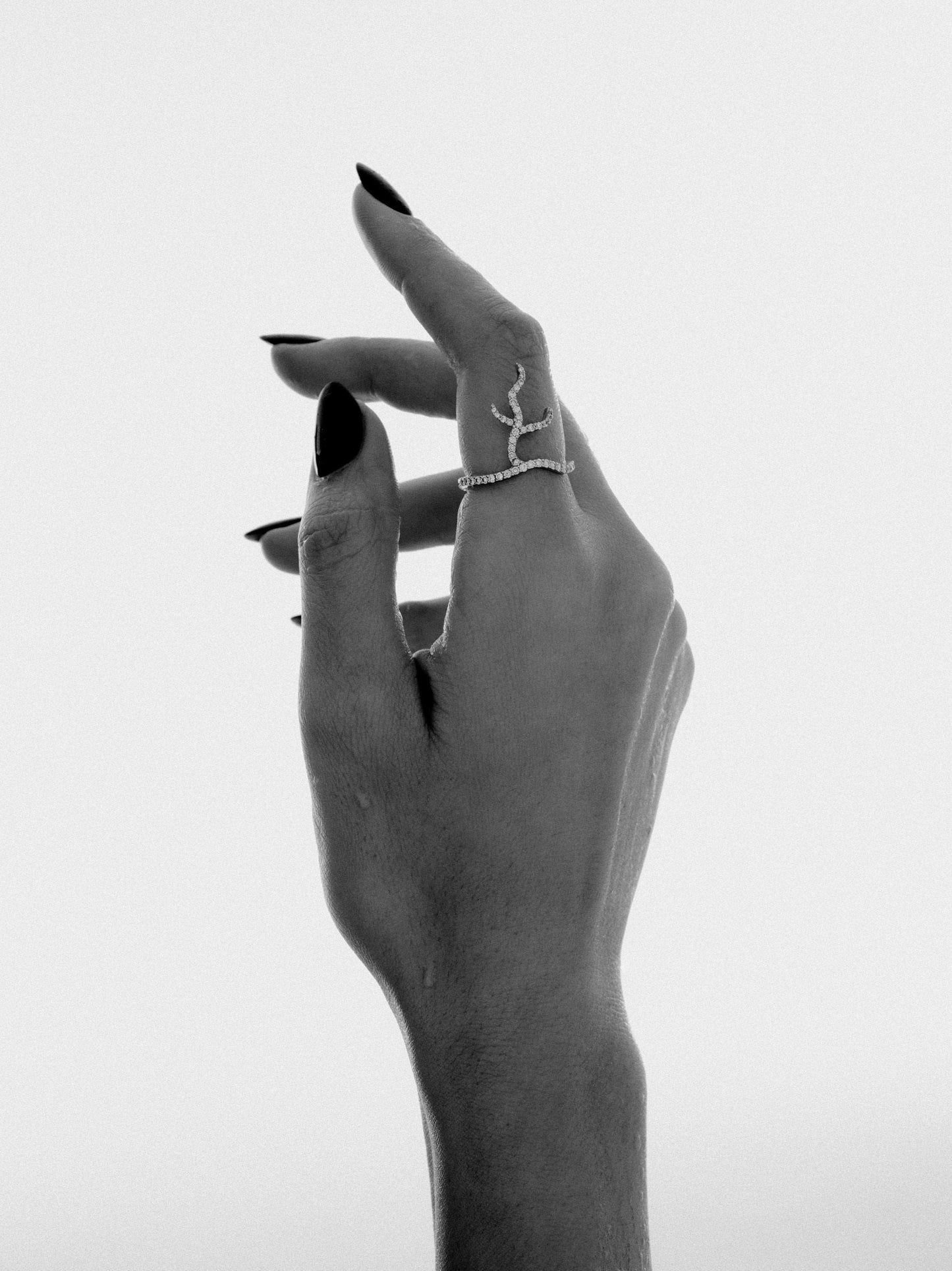 Pavé Diamond Alga Ring - Nisi Jewelry - Delux Jewels Luxury jewelry Fine jewelry Designer jewelry High-end jewelry Premium jewelry Elegant jewelry Diamond rings Gold necklaces Gemstone earrings Luxury bracelets Statement jewelry Wedding bands Engagement rings Custom jewelry Buy luxury jewelry online Affordable luxury jewelry Handmade fine jewelry Jewelry for gifts Unique jewelry pieces Jewelry store online