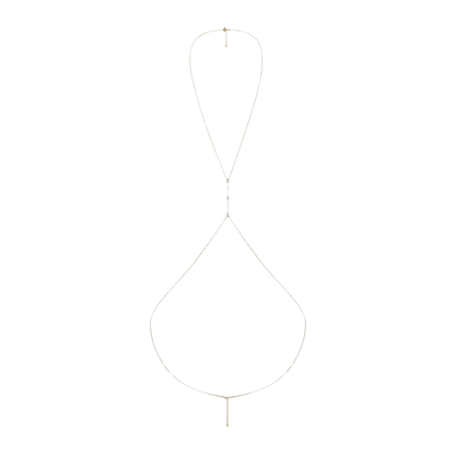 Afrodite Triple Diamond Bodychain - Nisi Jewelry - Delux Jewels  Luxury jewelry  Fine jewelry  Designer jewelry  High-end jewelry  Premium jewelry  Elegant jewelry Diamond rings  Gold necklaces  Gemstone earrings  Luxury bracelets  Statement jewelry  Wedding bands  Engagement rings  Custom jewelry Buy luxury jewelry online  Affordable luxury jewelry  Handmade fine jewelry  Jewelry for gifts  Unique jewelry pieces  Jewelry store online