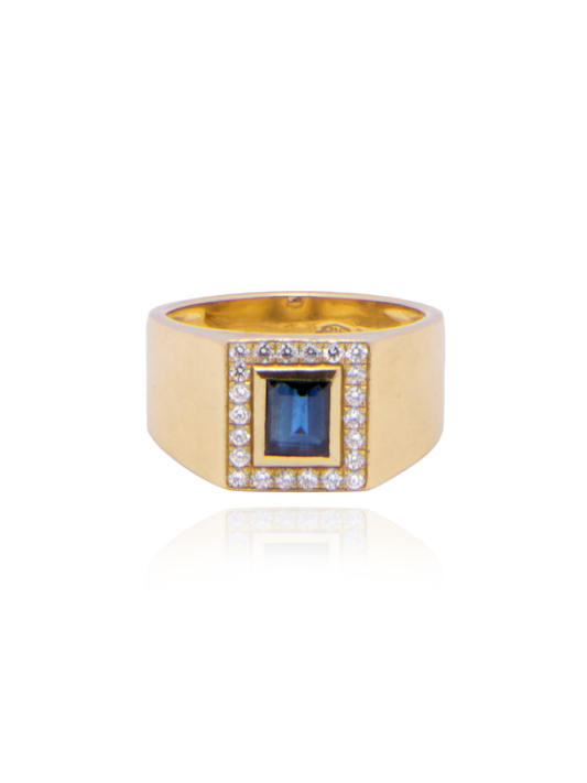 Sapphire Pinky Ring - Nisi Jewelry - Delux Jewels  Luxury jewelry  Fine jewelry  Designer jewelry  High-end jewelry  Premium jewelry  Elegant jewelry Diamond rings  Gold necklaces  Gemstone earrings  Luxury bracelets  Statement jewelry  Wedding bands  Engagement rings  Custom jewelry Buy luxury jewelry online  Affordable luxury jewelry  Handmade fine jewelry  Jewelry for gifts  Unique jewelry pieces  Jewelry store online