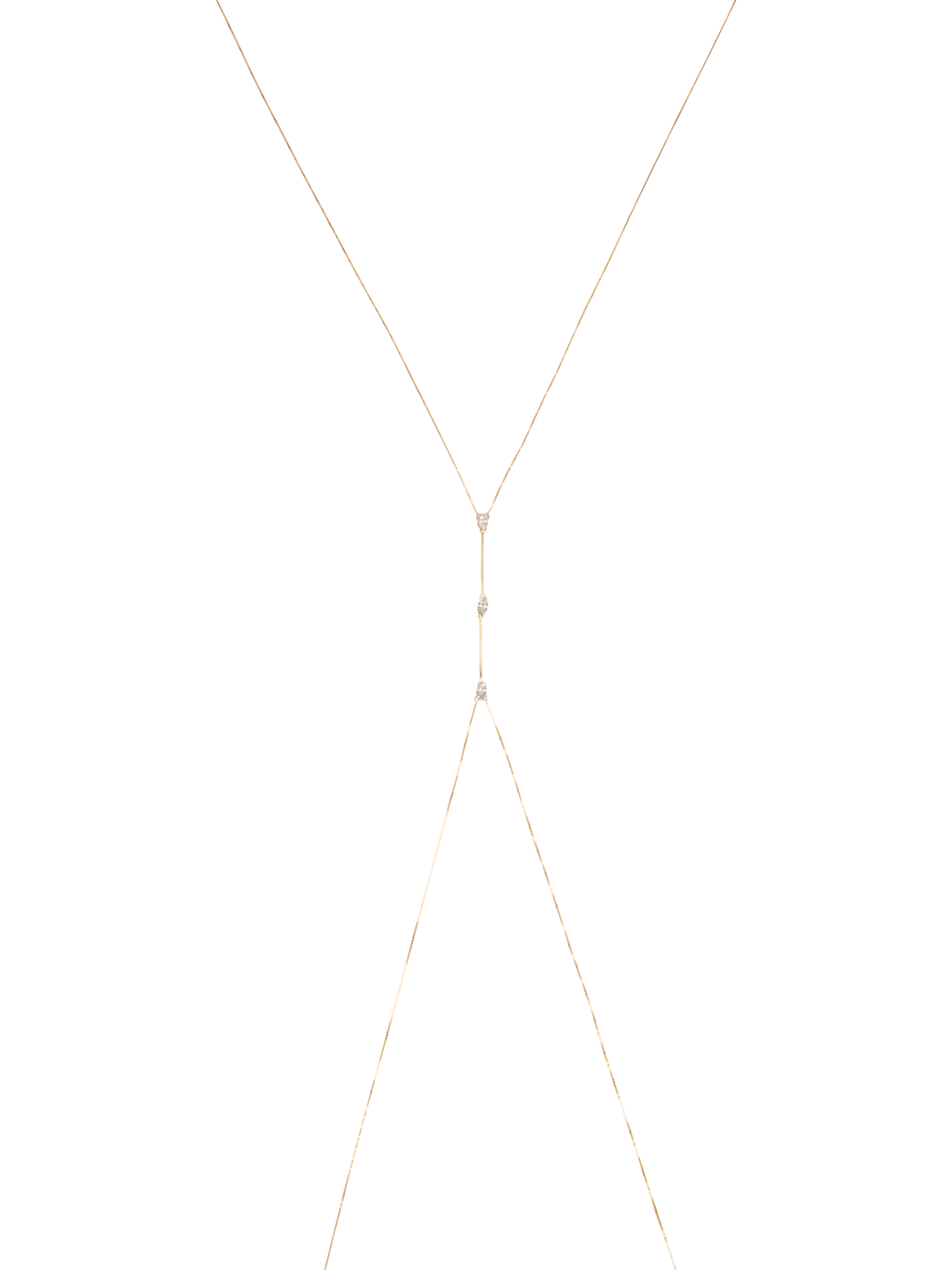 Afrodite Triple Diamond Bodychain - Nisi Jewelry - Delux Jewels  Luxury jewelry  Fine jewelry  Designer jewelry  High-end jewelry  Premium jewelry  Elegant jewelry Diamond rings  Gold necklaces  Gemstone earrings  Luxury bracelets  Statement jewelry  Wedding bands  Engagement rings  Custom jewelry Buy luxury jewelry online  Affordable luxury jewelry  Handmade fine jewelry  Jewelry for gifts  Unique jewelry pieces  Jewelry store online