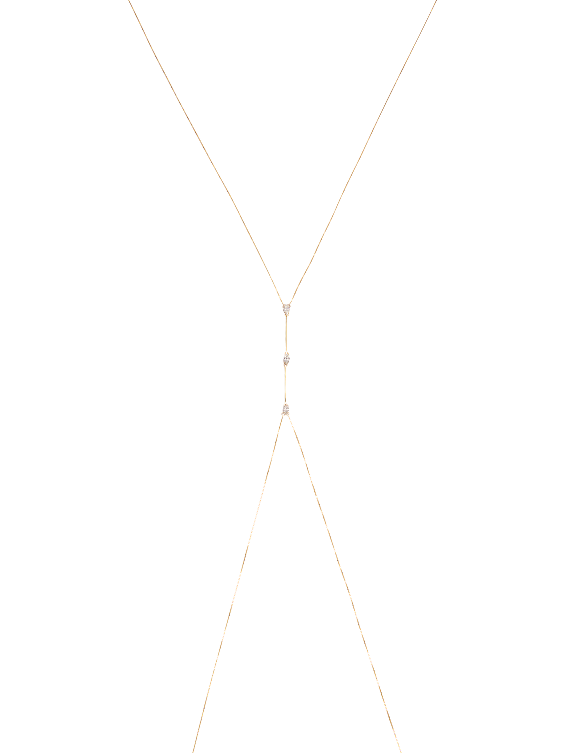 Afrodite Triple Diamond Bodychain - Nisi Jewelry - Delux Jewels  Luxury jewelry  Fine jewelry  Designer jewelry  High-end jewelry  Premium jewelry  Elegant jewelry Diamond rings  Gold necklaces  Gemstone earrings  Luxury bracelets  Statement jewelry  Wedding bands  Engagement rings  Custom jewelry Buy luxury jewelry online  Affordable luxury jewelry  Handmade fine jewelry  Jewelry for gifts  Unique jewelry pieces  Jewelry store online