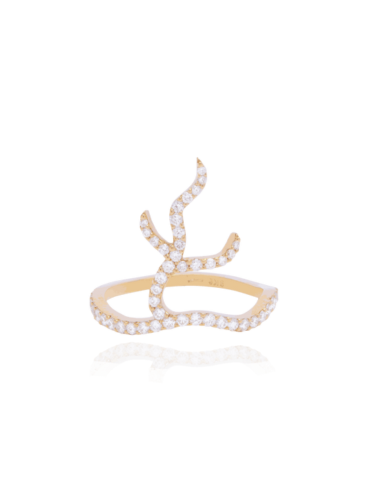 Pavé Diamond Alga Ring - Nisi Jewelry - Delux Jewels  Luxury jewelry  Fine jewelry  Designer jewelry  High-end jewelry  Premium jewelry  Elegant jewelry Diamond rings  Gold necklaces  Gemstone earrings  Luxury bracelets  Statement jewelry  Wedding bands  Engagement rings  Custom jewelry Buy luxury jewelry online  Affordable luxury jewelry  Handmade fine jewelry  Jewelry for gifts  Unique jewelry pieces  Jewelry store online